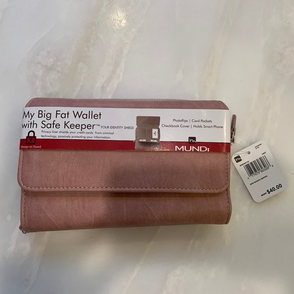 mundi Handbags - Criminal Shield Wallet with TONS of storage